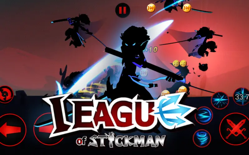 league of stickman use of fighting skills