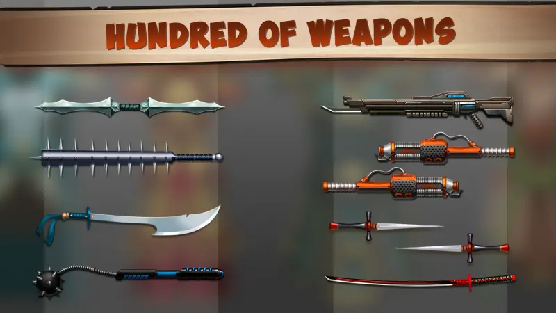 shadow fight 2 weapon selection