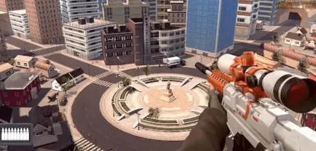 sniper 3d battle with criminal
